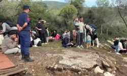 Milas açıklarında göçmen operasyonu!