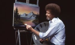 Ressam Bob Ross'un eserleri satışa çıkıyor! Kamu kanallarına fon sağlayacak