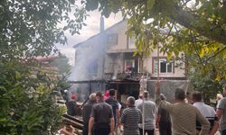 Facianın eşiğinden dönüldü: Mutfak tüpünün patlama anları kamerada