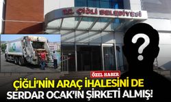 Çiğli’nin araç ihalesini de Serdar Ocak’ın şirketi almış!
