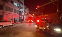 İzmir Bornova'da baskı atölyesinde yangın: Kısa sürede söndürüldü!