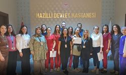 Nazilli’de sağlık çalışanlarına sertifika töreni