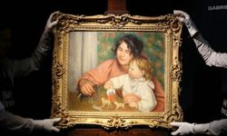 Ünlü ressam Renoir'in bilinmeyen bir eseri Paris'te rekor fiyata el değiştirdi
