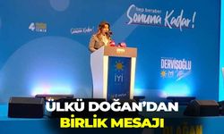 İYİ Partili Ülkü Doğan'dan, kongrede birlik mesajı