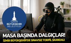 İzmir Büyükşehir'de arka kapıdan masa başı dalgıç kadrosu