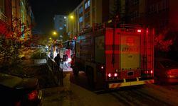 Kütahya'da 5 katlı binada korkutan yangın!