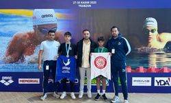 Altın madalya Aliağa’ya! Genç yüzücülerden gurur veren başarı