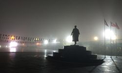 Aydın'da kente sis çöktü, görenler mest oldu