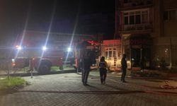 Manisa'da otel yangını paniğe neden oldu!