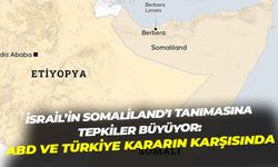 İsrail'in, Somaliland'ı tanımasına tepkiler büyüyor: Türkiye ve ABD kararın karşısında!