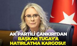 AK Partili Çankırı'dan Başkan Tugay'a hatırlatma kargosu!