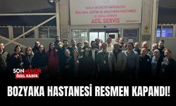 Bozyaka Hastanesi resmen kapandı! Acil Serviste ışıklar söndü...