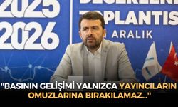 Basın İlan Kurumu Genel Müdürü Abdulkadir Çay: ''Basının gelişimi yalnızca yayıncıların omuzlarına bırakılamaz...''