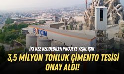 İzmir'de 3,5 milyon tonluk çimento tesisi onay aldı! İki kez reddedilen projeye yeşil ışık