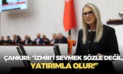 AK Parti İzmir Milletvekili Ceyda Bölünmez Çankırı: “İzmir’i sevmek sözle değil, yatırımla olur!”