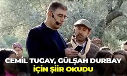Başkan Tugay, yoğun bakımdaki Gülşah Durbay için şiir okudu!