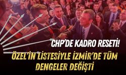 CHP’de kadro reseti! Özel’in listesiyle İzmir’de tüm dengeler değişti