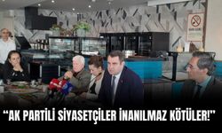 Ak Partili siyasetçilere sert eleştiri