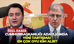 ‘Cumhurbaşkanı adayı kim olur’ tartışması… Ali Babacan ve Cemil Tugay aday olursa ne kadar oy alır?