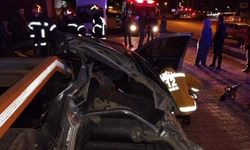 Denizli'de gece yarısı feci kaza: 19 yaşındaki sürücü hayatını kaybetti!