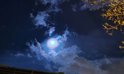 Gökyüzünde masalsı anlar! ‘Lunar Corona’