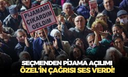 CHP lideri Özgür Özel'in dayanışma için 'pijamanı çıkart meydanlara gel' çağrısı sonuç verdi!