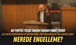 AK Partili Yıldız rakam rakam yanıt verdi: AK Partili belediyelere 29 milyon euro, CHP’li belediyelere 185 milyon euro!
