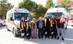 Ölümden döndü, hayatını kurtaran ekipleri unutmadı