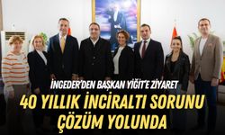 İNGEDER’den Başkan Yiğit’e ziyaret: 40 yıllık İnciraltı sorunu çözüm yolunda