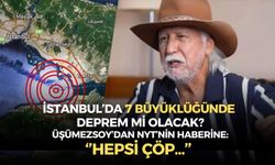 İstanbul'da 7 büyüklüğünde deprem mi olacak? Şener Üşümezsoy'dan New York Times'ın o analizine: ''Hepsiz çöp''