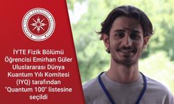 İYTE’li Emirhan Güler 'Quantum 100' listesinde