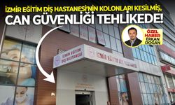 İzmir Eğitim Diş Hastanesi’nin kolonları kesilmiş, can güvenliği tehlikede!