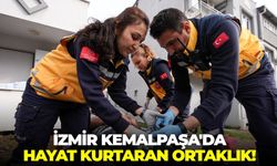 İzmir Kemalpaşa'da hayat kurtaran ortaklık!