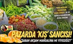 Pazarda kış sancısı! Oda Başkanı Erişen isyan etti: Sabah akşam mandalina mı yiyeceğiz?