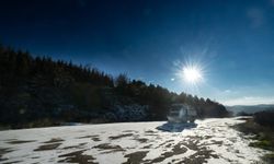 İzmir’in yüksek kesimleri beyaza büründü