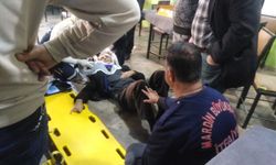 Kıraathanede tavan çöktü! 2 yaralı