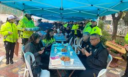 Alaşehir’de şehit polisler için lokma hayrı ve mevlit programı