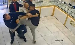 İzmir Menderes'te kuyumcu kavgası! Yumruklar havada uçuştu