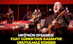 MFÖ’nün efsanesi Fuat Güner İzmir’i coşturdu