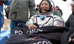 İki kozmonot ve bir astronot 8 aylık uzay görevi sonrası dünyaya dönüş yaptı