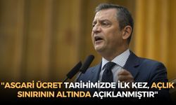 SON DAKİKA Özgür Özel: ''Asgari ücret tarihimizde ilk kez, açlık sınırının altında açıklanmıştır''