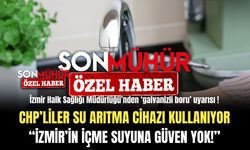 ‘Suyumuz güvenilir’ deyip, evinde su arıtma cihazı kullanan CHP’li meclis üyesi kim?