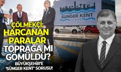 Büyükşehir’e ‘sünger kent’ sorusu! Çölmekçi: Harcanan paralar toprağa mı gömüldü?