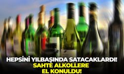Yılbaşı öncesi İzmir'de baskın! 860 litre sahte içki hammaddesi ele geçirildi!