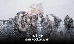 Kar, sağanak ve fırtına... Meteoroloji'den 36 il için sarı kodlu uyarı!