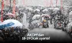 AKOM’dan 18-19 Ocak uyarısı! Yeni soğuk hava dalgası geliyor! Kar yağacak mı?