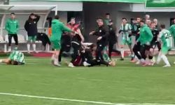 Amatör Lig maçında yumruklu kavga