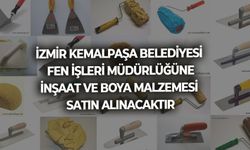 İNŞAAT VE BOYA MALZEMESİ SATIN ALINACAKTIR