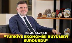 AK Parti İzmir İl Başkanı Bilal Saygılı: "Küresel belirsizliğe rağmen Türkiye ekonomisi büyümeyi sürdürdü"