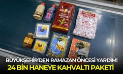 Büyükşehir’den ramazan öncesi yardım! 24 bin haneye kahvaltı paketi